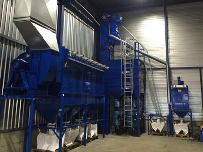 Dab tsi yog Txoj Cai Ua Haujlwm Ntawm Sand Blast Rooms Dust Remover?